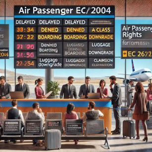 Protección de los Derechos de los Pasajeros Aéreos en España: Regulación de la Denegación de Embarque, Cancelaciones, Retrasos, Cambio de Clase y Problemas con el Equipaje y cobro de algunas aerolíneas del equipaje de mano. Abogados especialistas en Derecho del Consumidor en Sevilla. Madrid Salinas Abogados.