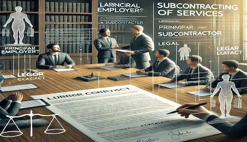 Subcontratación de Servicios: Responsabilidades Laborales del Empleador Principal. Abogados especialistas en Derecho Laboral en Sevilla. Madrid Salinas Abogados.