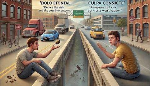 Dolo eventual y culpa consciente: diferencias jurídicas y su aplicación en la práctica. Abogados en Sevilla especialistas en Derecho Penal. Madrid Salinas Abogados.