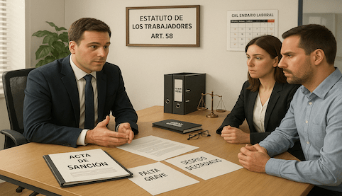 El poder disciplinario del empresario: límites legales y defensa laboral. Abogados Laboralistas Sevilla. Madrid Salinas Abogados.