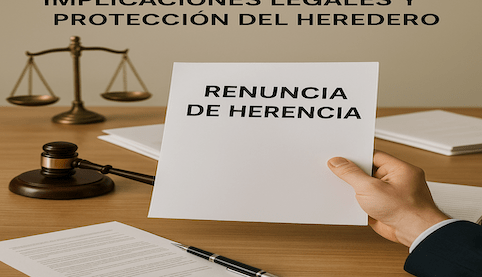 Renuncia a la herencia por deudas: implicaciones legales y protección del heredero. Abogados Sevilla Derecho Sucesiones. Madrid Salinas Abogados.