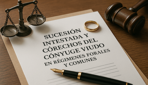 Sucesión intestada y derechos del cónyuge viudo en regímenes forales y comunes. Abogados Sevilla Derecho Sucesiones. Madrid Salinas Abogados