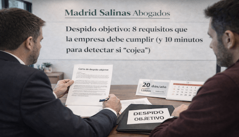 Despido objetivo: 8 requisitos que la empresa debe cumplir