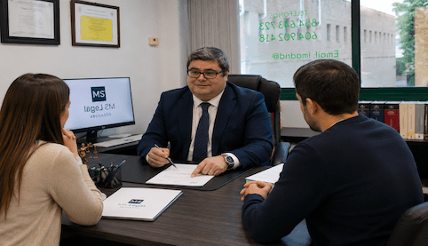 Abogado de Madrid Salinas Abogados asesorando a un trabajador sobre una oferta de acuerdo antes del juicio laboral.